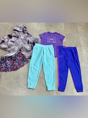 Girls UNDER ARMOUR/NORTH FACE/NIKE Shorts..Jacket..Shirt & Jogger Sweatpants, XL
